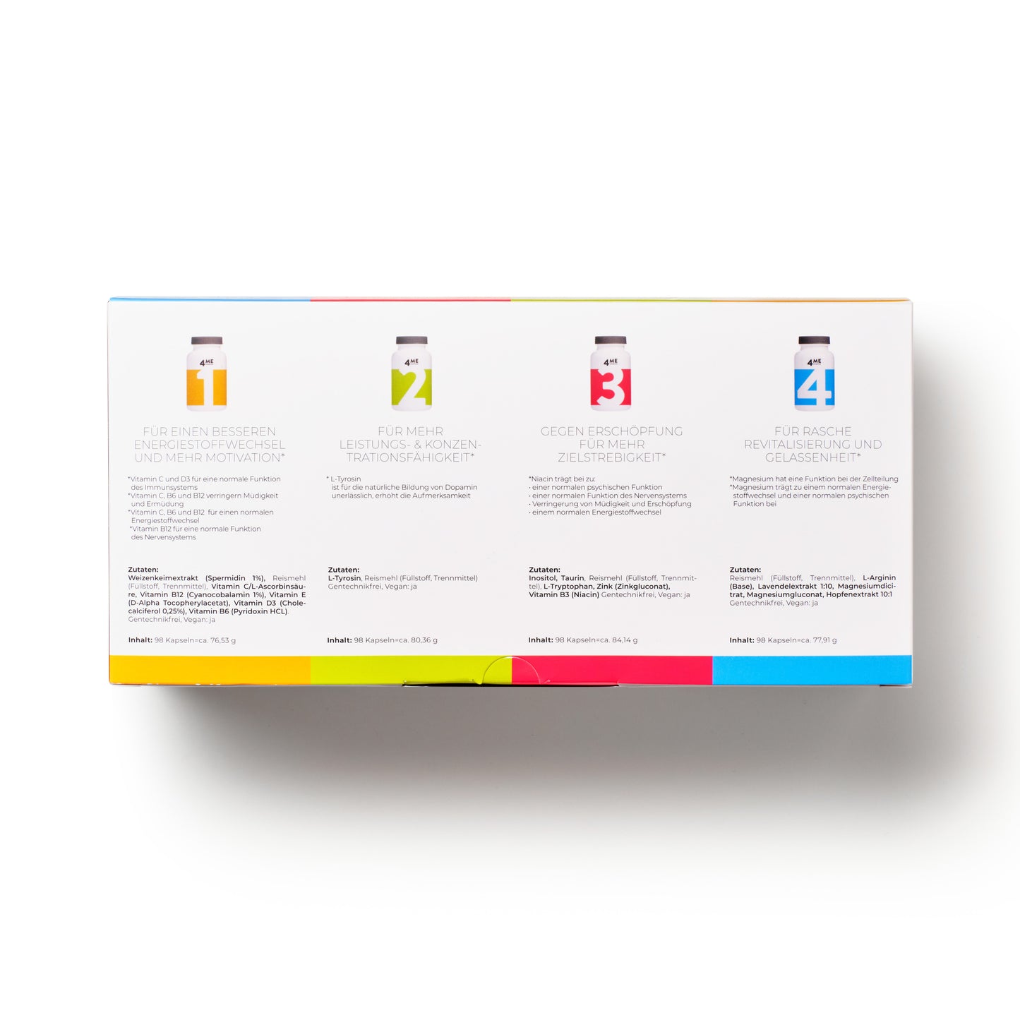 4ME Nährstoffkomplex, 7 Wochen Kur, Kapseln